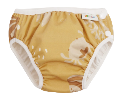 Plenkové kojenecké plavky Imse Vimse - vel. M - Velryba žlutá