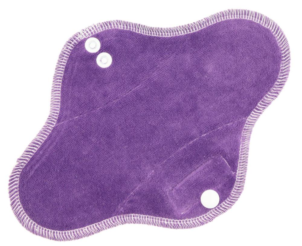 Slipová látková vložka - intimka pro ženy (PUL) - tmavě fialová