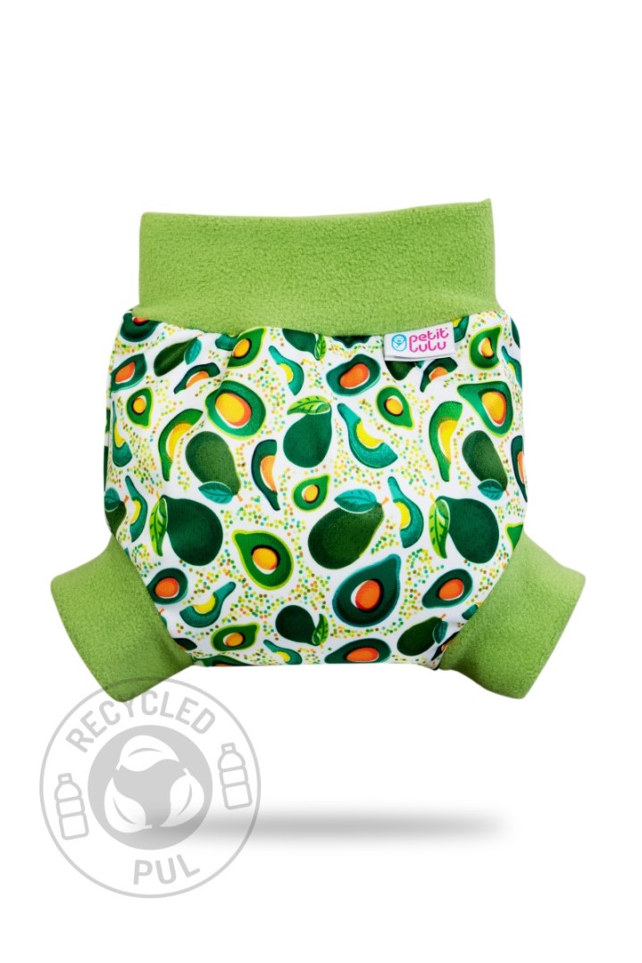 Natahovací svrchní kalhotky vel. XL (Petit Lulu) - Avokádo (zelená)