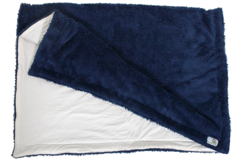 Dětská deka pro miminka Muchlínek - Modrá
