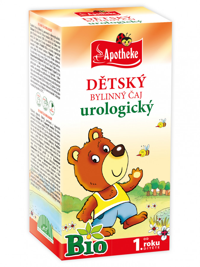 Dětský čaj urologický (BIO) Apotheke (medvídek)