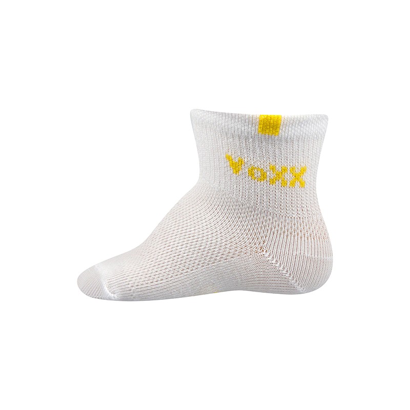 Kojenecké ponožky Voxx vel. 11-13 - bílá / žlutá