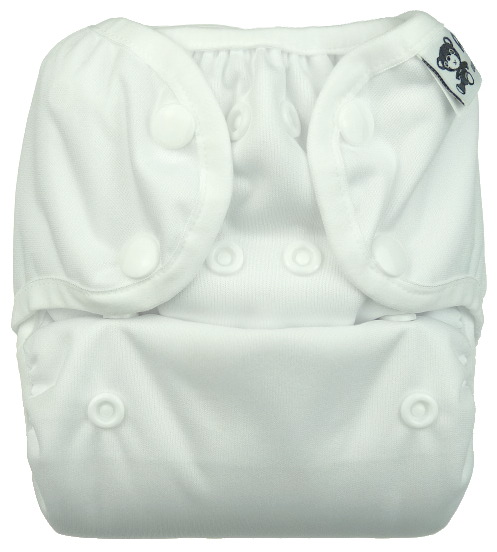 Novorozenecké svrchní kalhotky Anavy PAT - Bílá