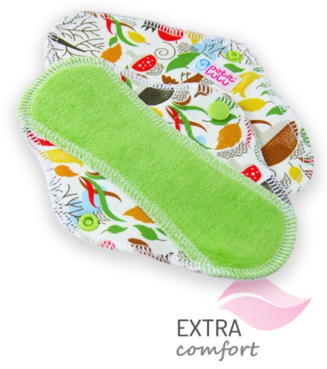 Slipová látková vložka Petit Lulu SLIM - Ježci na podzim