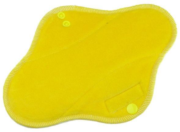 Slipová látková vložka - intimka pro ženy (PUL) - citron